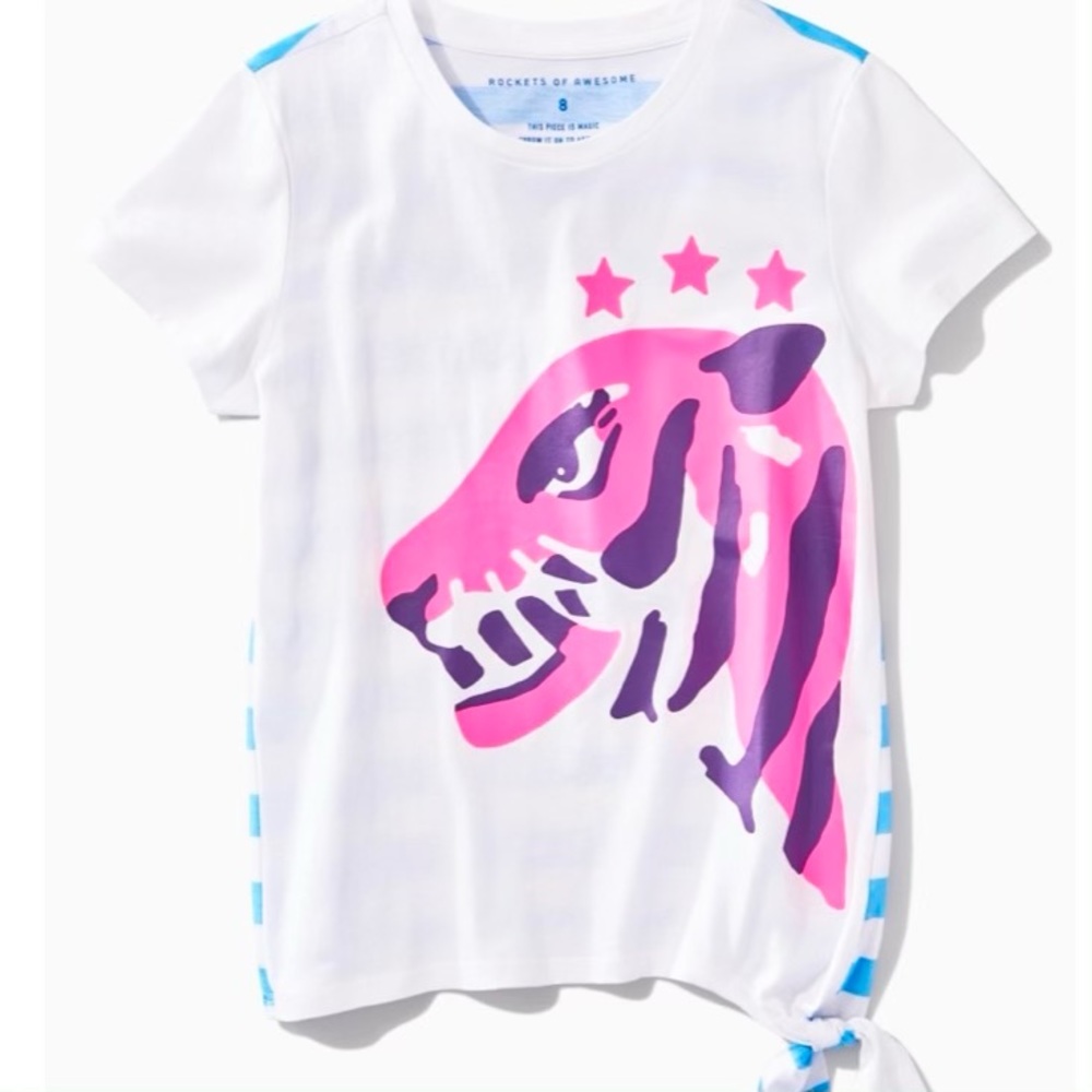 ⭐️🚀 Rockets of Awesome Tiger side type top. NEW. Never worn